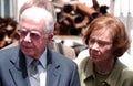 Jimmy Carter and his Wife Eleanor Rosalynn Smith Royalty Free Stock Photo