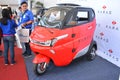 Jin Ma Farad compact vehicle at Philauto show in Pasay, Philippines