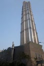 Jin Mao Tower from the floor in Shanghai, Royalty Free Stock Photo