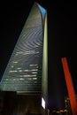 Jin Mao Tower Shanghai at Night Royalty Free Stock Photo