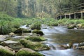 Jinbian stream in Zhangjiajie Wulingyuan Royalty Free Stock Photo