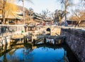 Jinci Memorial Temple(museum) scene. Nanlao Spring. Royalty Free Stock Photo