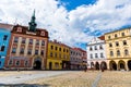 Jindrichuv Hradec in summer day. Czech Republic. Royalty Free Stock Photo