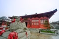 The Jinfo Temple is one of the largest Tang-style buildings in southwest China.