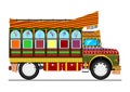 Jingle truck. Royalty Free Stock Photo