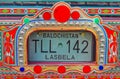 Jingle Truck Number Plate