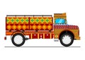 Jingle truck. Royalty Free Stock Photo