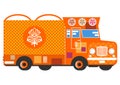 Jingle truck. Royalty Free Stock Photo