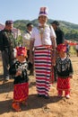 Jingpo Chinese Woman and Children