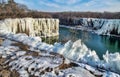 Jingpo Lake,Diaoshuilou Icefall,China