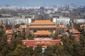 Jingshan Park in Beijing Royalty Free Stock Photo