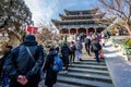 Jingshan Park in Beijing Royalty Free Stock Photo