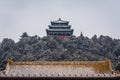 Jingshan Park in Beijing Royalty Free Stock Photo