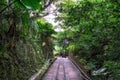 Jinguashi gold ecological park railroad