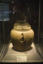 Jingzhou Museum, Hubei Province, China.  there were all kinds of pottery, porcelain, and bronze, Royalty Free Stock Photo