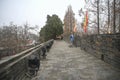 The ancient city wall of Jingzhou, Hubei Province