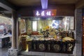 Carpenter shop in the famous jinli ancient street , adobe rgb