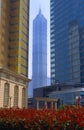 Jinmao Tower in Shanghai Royalty Free Stock Photo