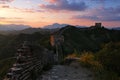 Jinshanling Great Wall Royalty Free Stock Photo