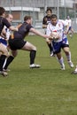 Jiri Skall in rugby match Royalty Free Stock Photo