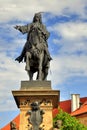 Jiri z Podebrad Statue Royalty Free Stock Photo