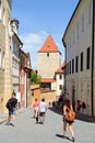 Jirska Street in Prague Castle in Prague, Czech Republic Royalty Free Stock Photo