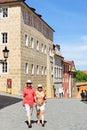 Jirska Street in Prague Castle in Prague, Czech Republic Royalty Free Stock Photo