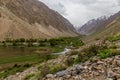 Jisev Jizev or Jizeu valley in Pamir mountains, Tajikist