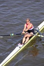 Jitka Antosova - 98th Primatorky rowing race Royalty Free Stock Photo