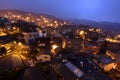 Jiu fen village at night Royalty Free Stock Photo