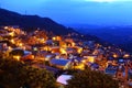 Jiu fen village at night, Royalty Free Stock Photo