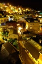 Jiu fen village at night, in Taiwan Royalty Free Stock Photo