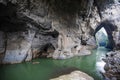 The river in a giant cave