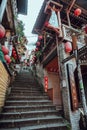 Jiufen/Chiufen in Ruifang District, New Taipei City, Taiwan. Royalty Free Stock Photo