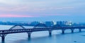 Jiujiang yangtze river bridge Royalty Free Stock Photo