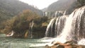 Jiulong waterfall in Luoping, China.