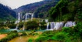 Jiulong waterfall yunnan, china.