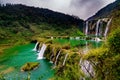 Jiulong waterfall yunnan, china. Royalty Free Stock Photo