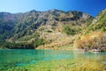 Jiuzhaigou colorful lake Royalty Free Stock Photo