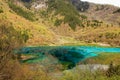 Jiuzhaigou lake National Park landscape China Royalty Free Stock Photo