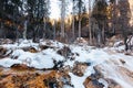 Jiuzhaigou Valley National Park China Royalty Free Stock Photo