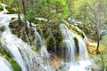 Jiuzhaigou National Park located in the north of Sichuan Province in the southwestern region of China.