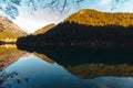 Jiuzhaigou Valley National Park, China Mirror lake Royalty Free Stock Photo