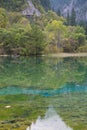 Jiuzhaigou -- the paradise on the earth Royalty Free Stock Photo