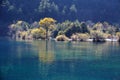 Jiuzhaigou Sparkling lake Royalty Free Stock Photo