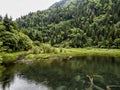 Jiuzhaigou Valley National park in China Royalty Free Stock Photo