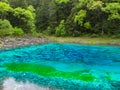 Jiuzhaigou Valley National park in China Royalty Free Stock Photo