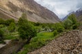 Jizev Jisev or Jizeu valley in Pamir mountains, Tajikist