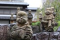 Jizo of the 16 Arhats in Rokkaku-do Temple, Kyoto, Japan