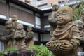 Jizo of the 16 Arhats in Rokkaku-do Temple, Kyoto, Japan